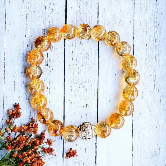 Citrine Healing Bracelet ~ Abundance