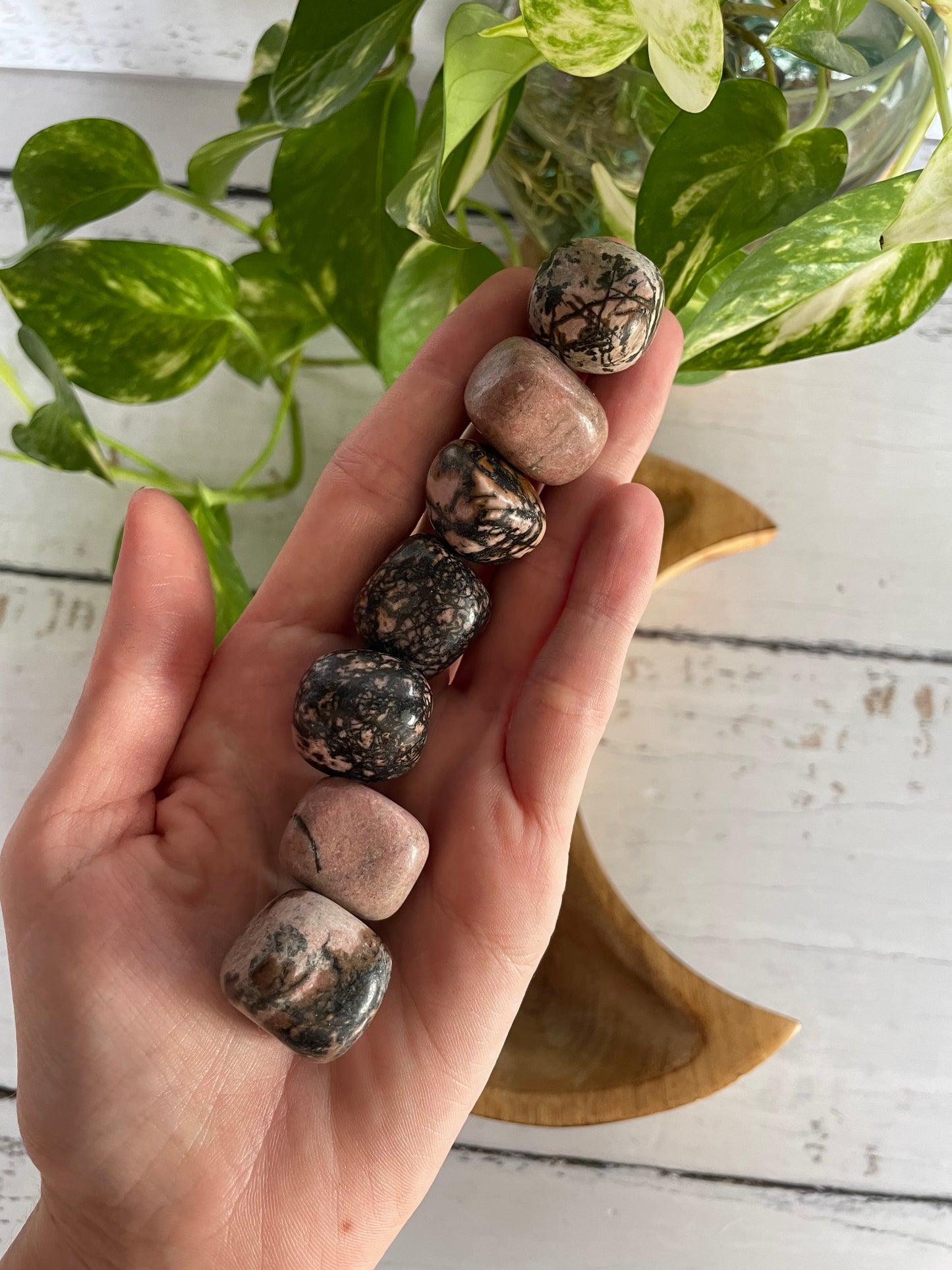 Rhodonite Tumble Stones