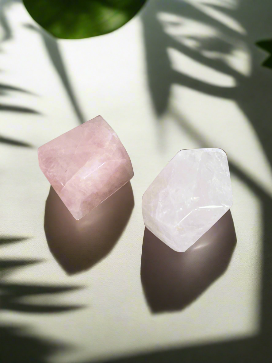 Rose Quartz Polished Freeform