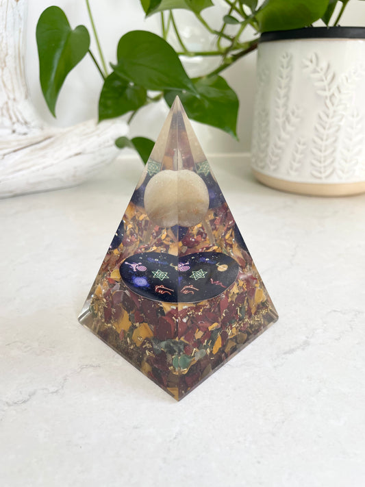 Orgone Pyramid ~ Mookaite