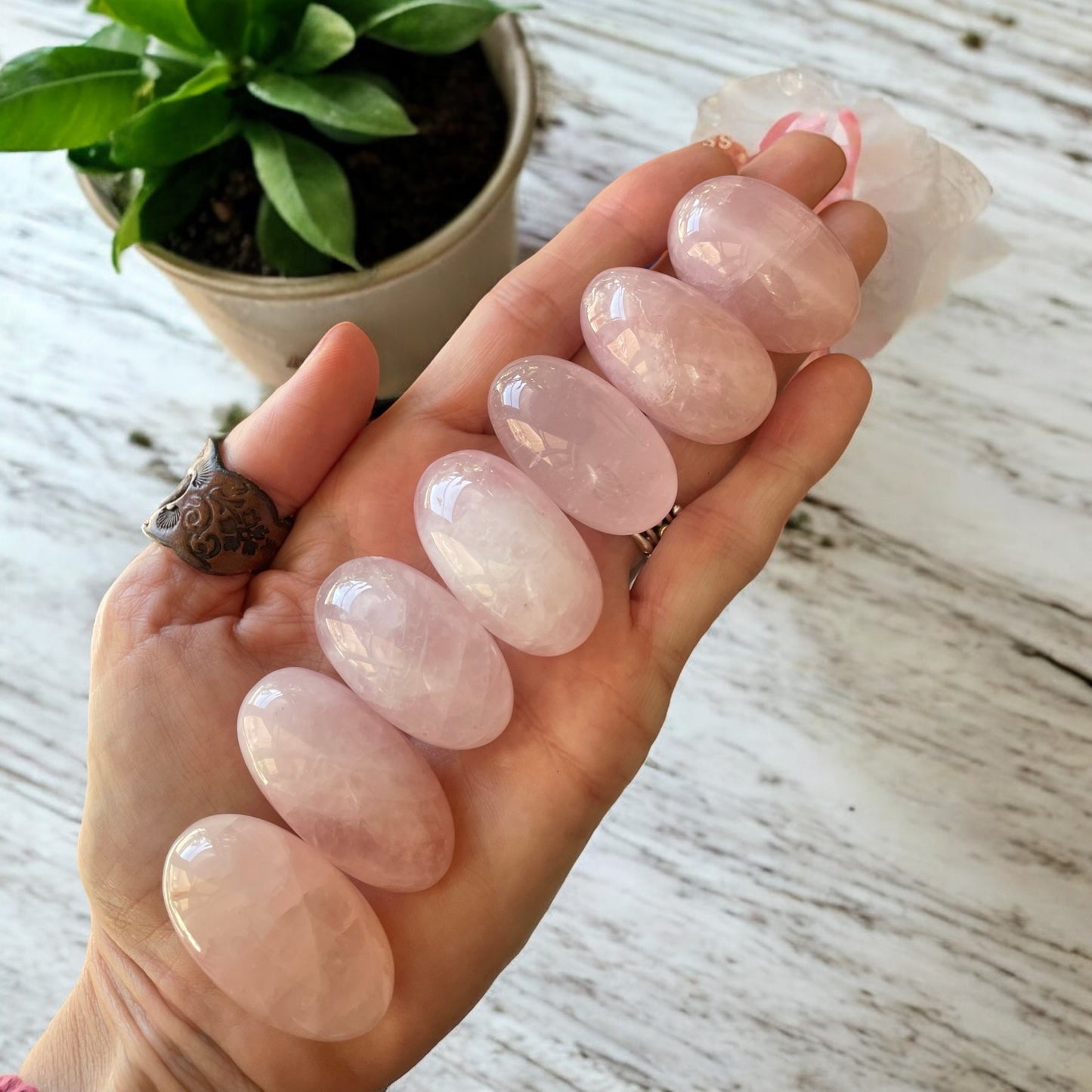 Intuitively Chosen ~ Rose Quartz Lingam