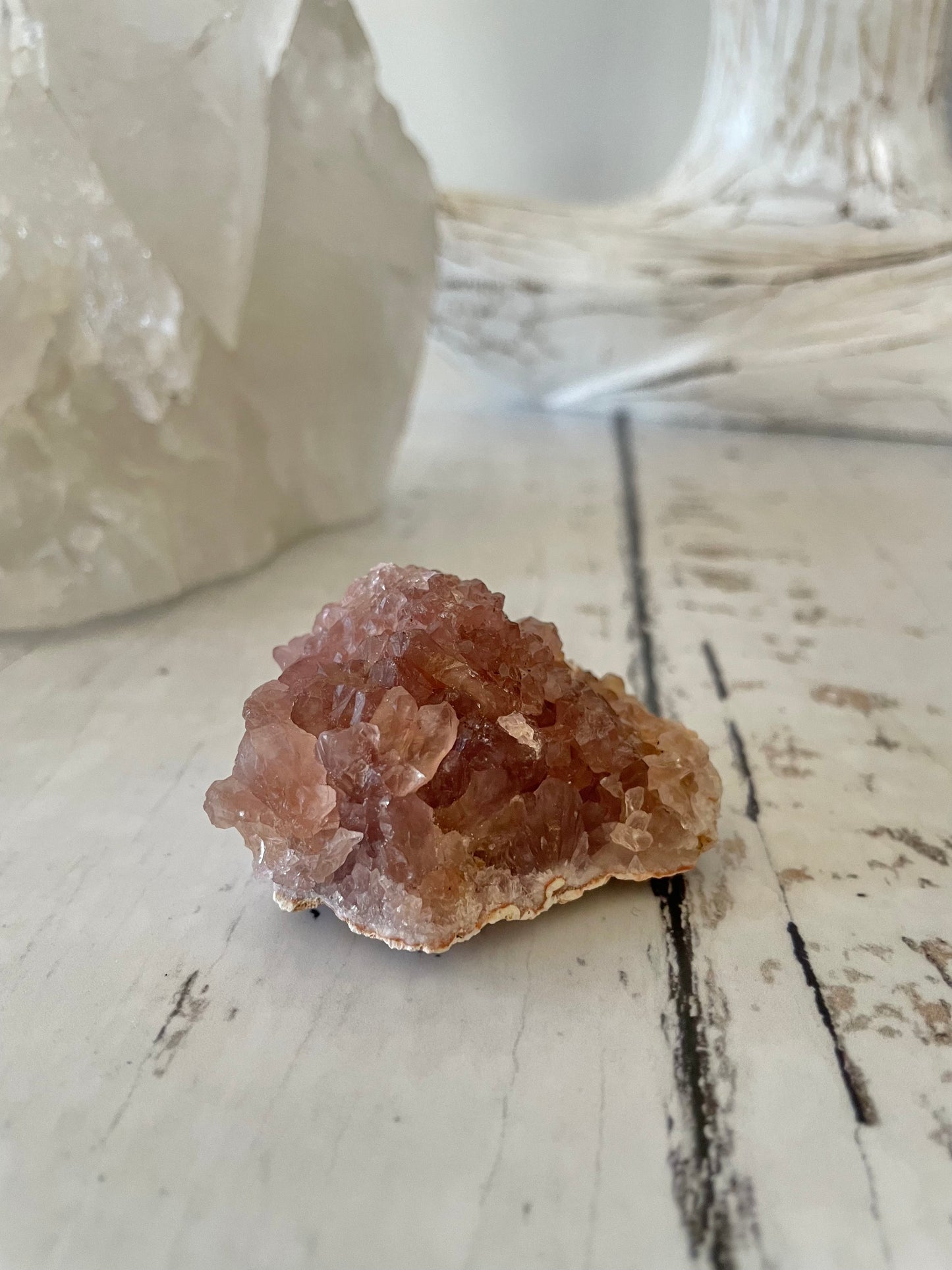 Pink Amethyst Cluster