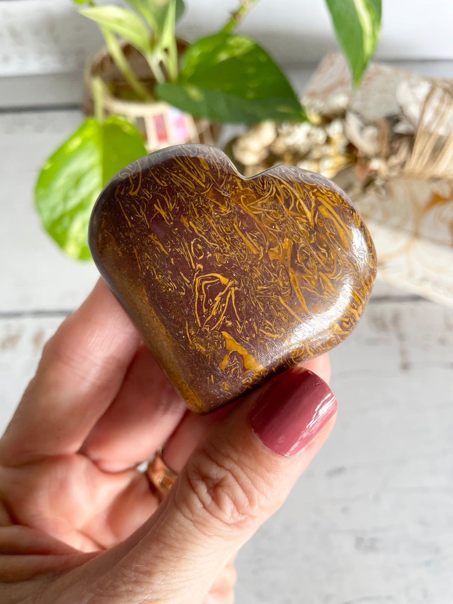 Calligraphy Jasper Heart