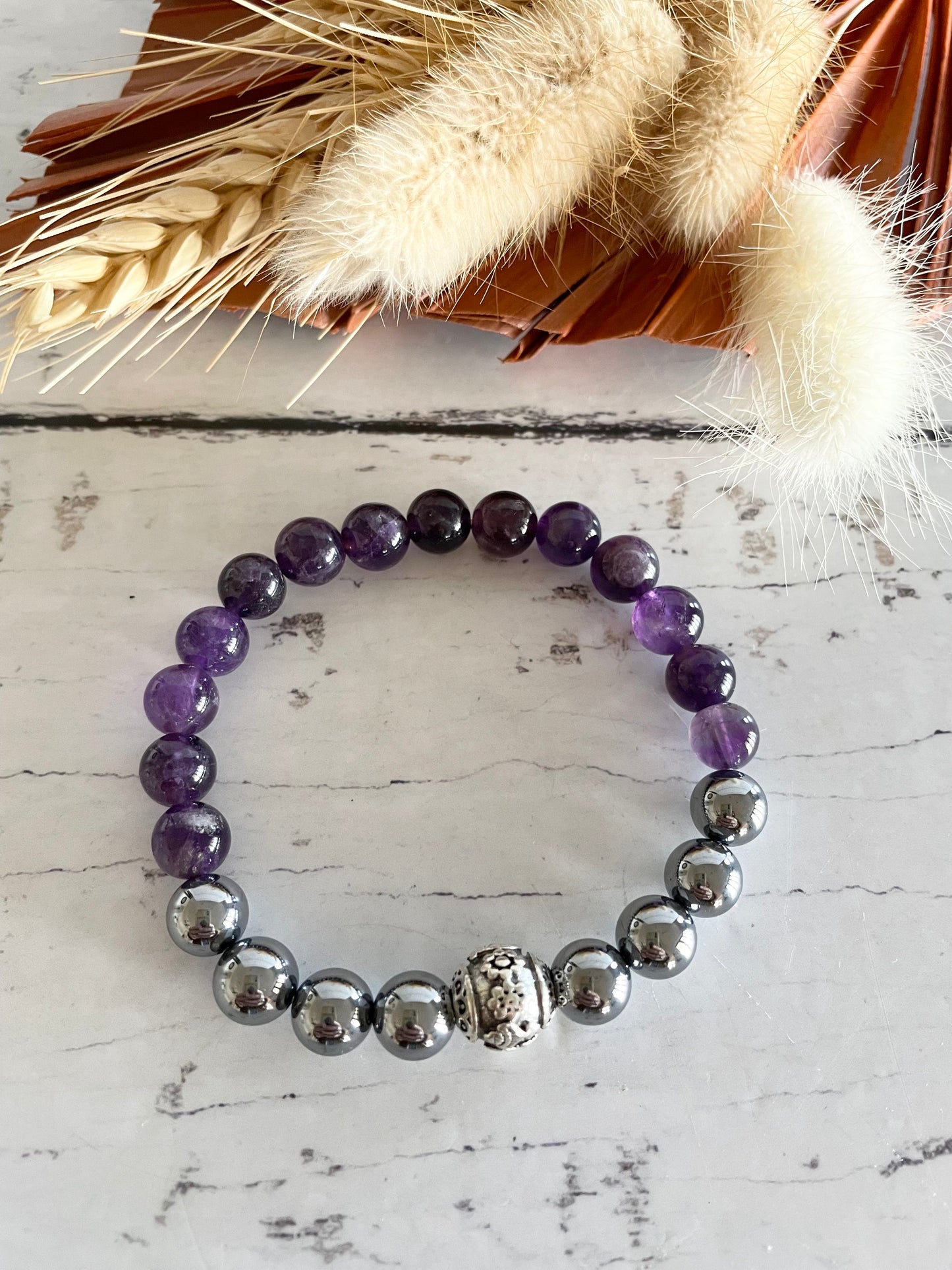 Terahertz & Amethyst Healing Bracelet ~ Awakening