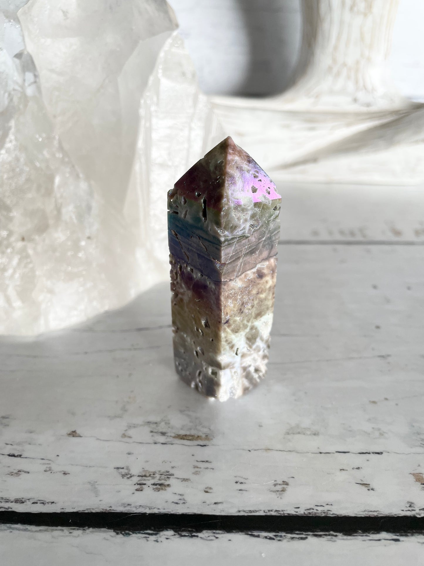 Sphalerite Aura Obelisk