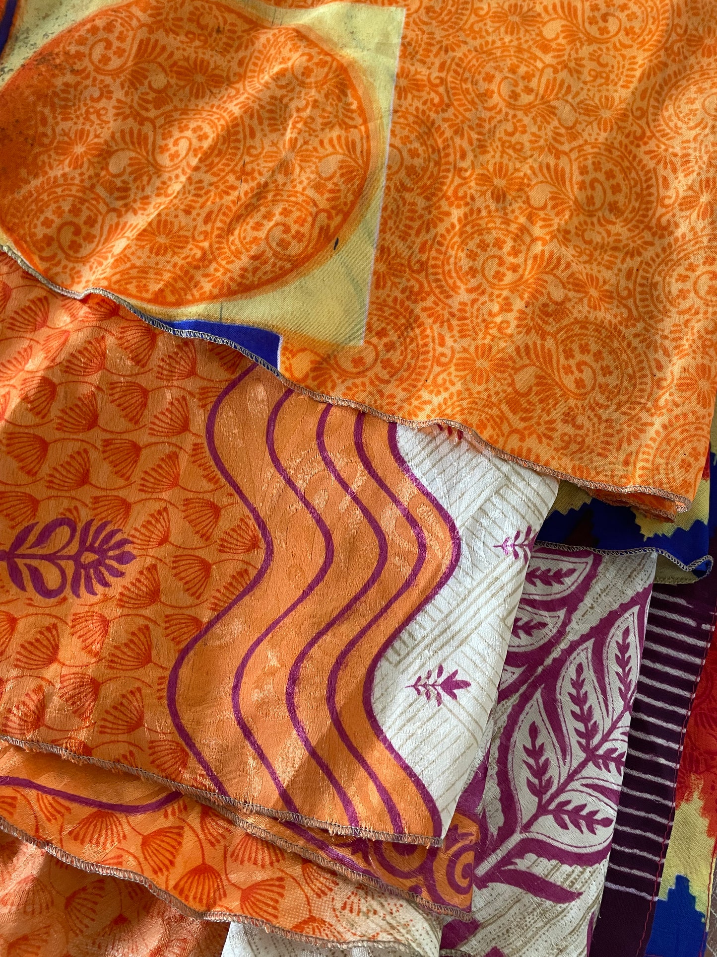 Upcycled Sari Skirt 13