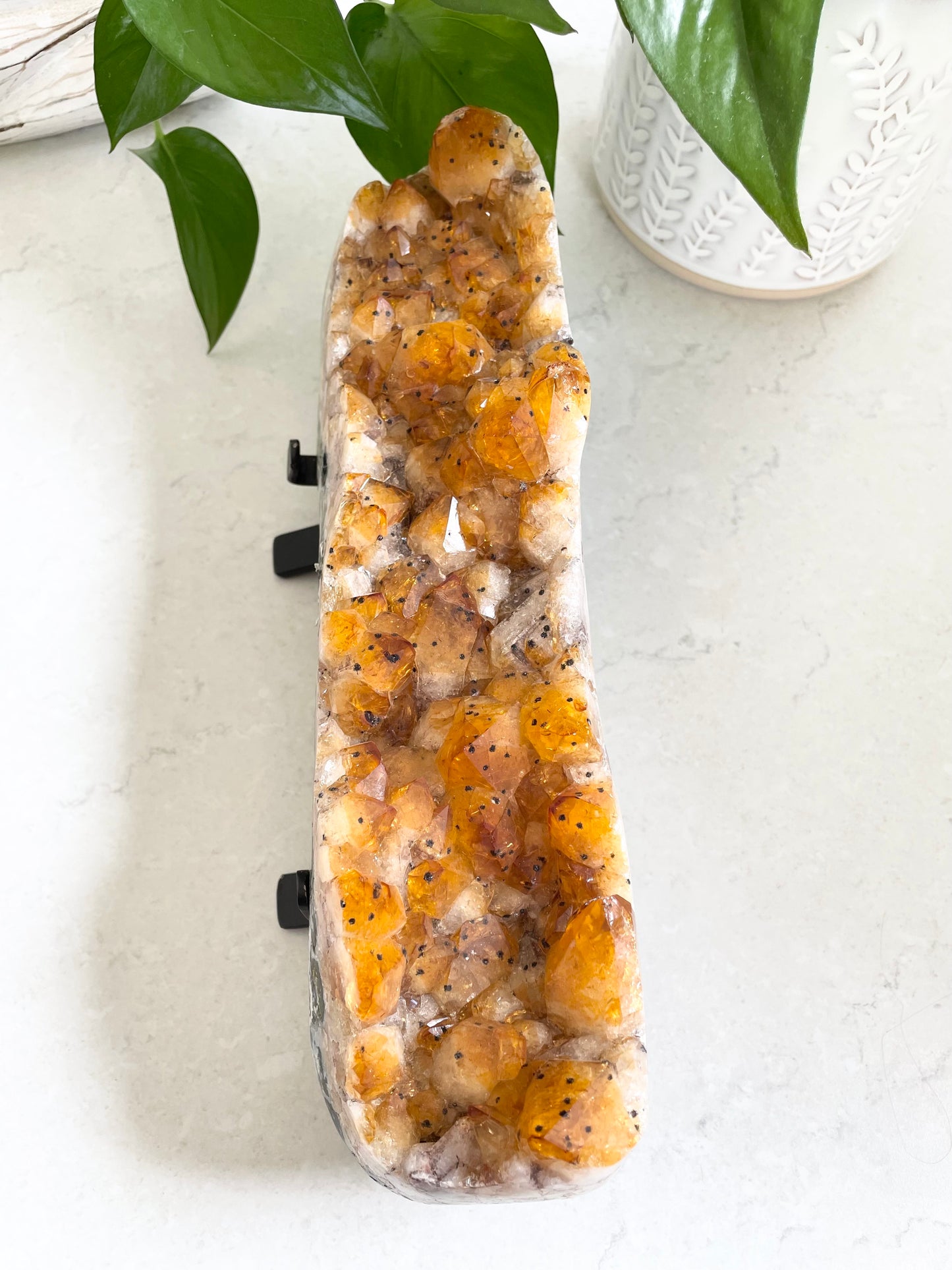 Citrine Cluster Table Topper ~ 2.6kgs