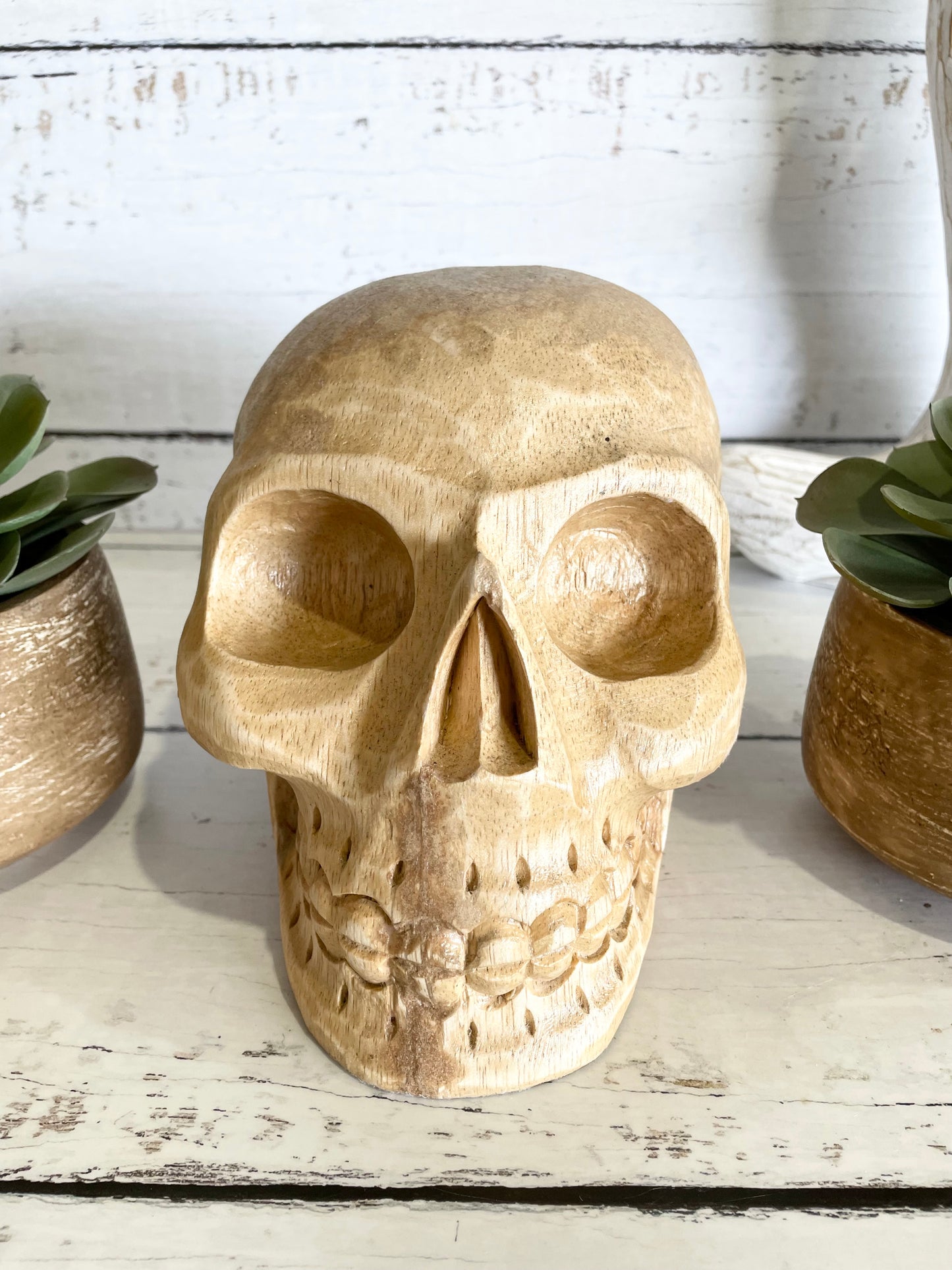 Mango Wood ~ Sacred Skull