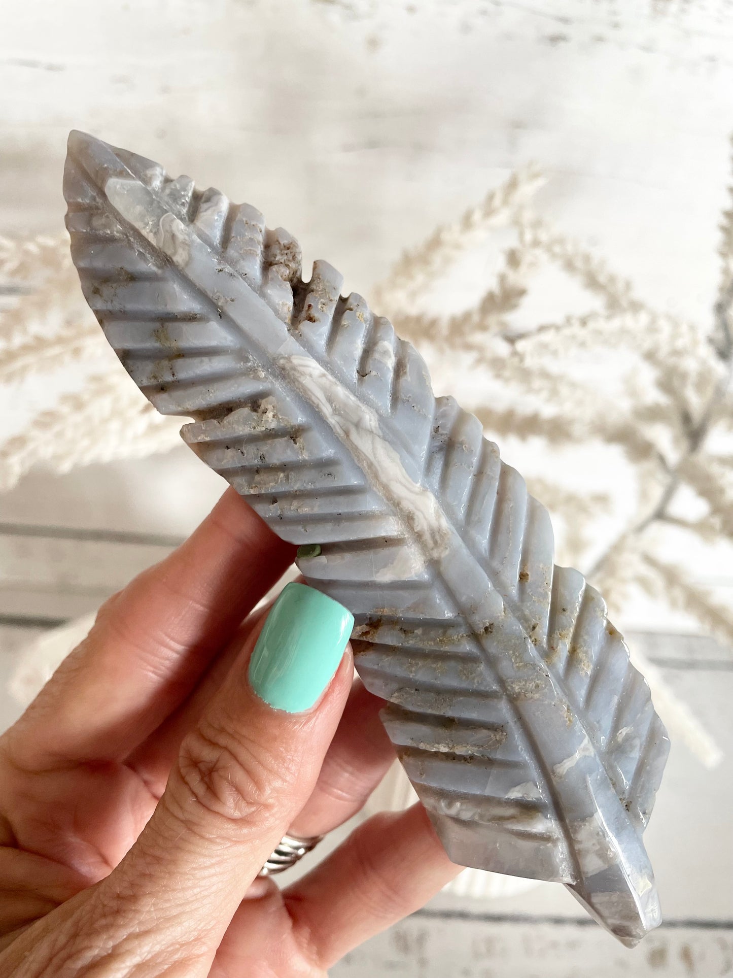 Agate feather