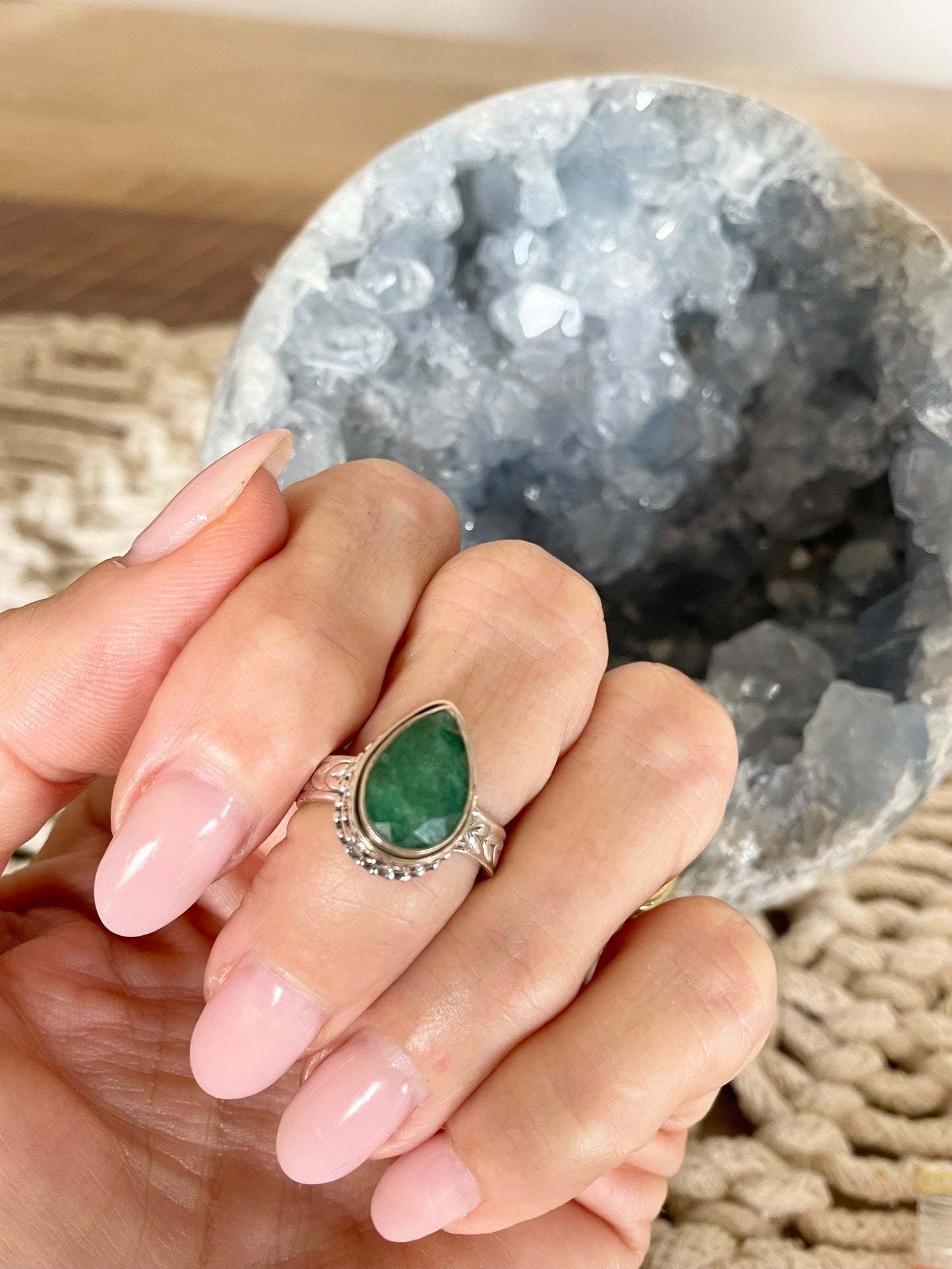 Emerald Ring - Size 7