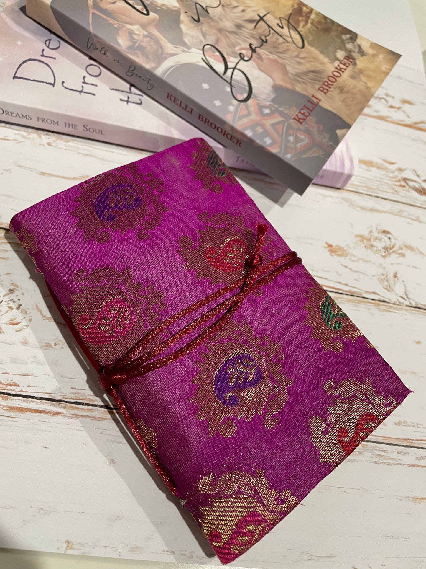 Recycled Bohemian Journal ~ Tree free paper