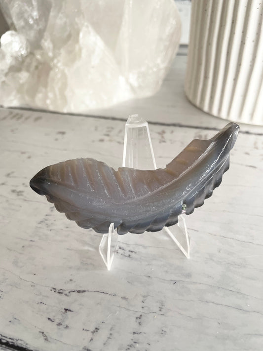 Agate feather