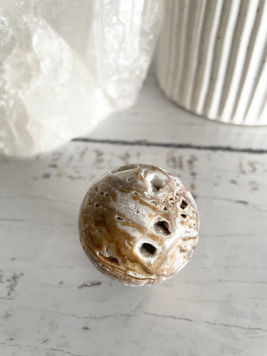 Sphalerite Sphere includes holder
