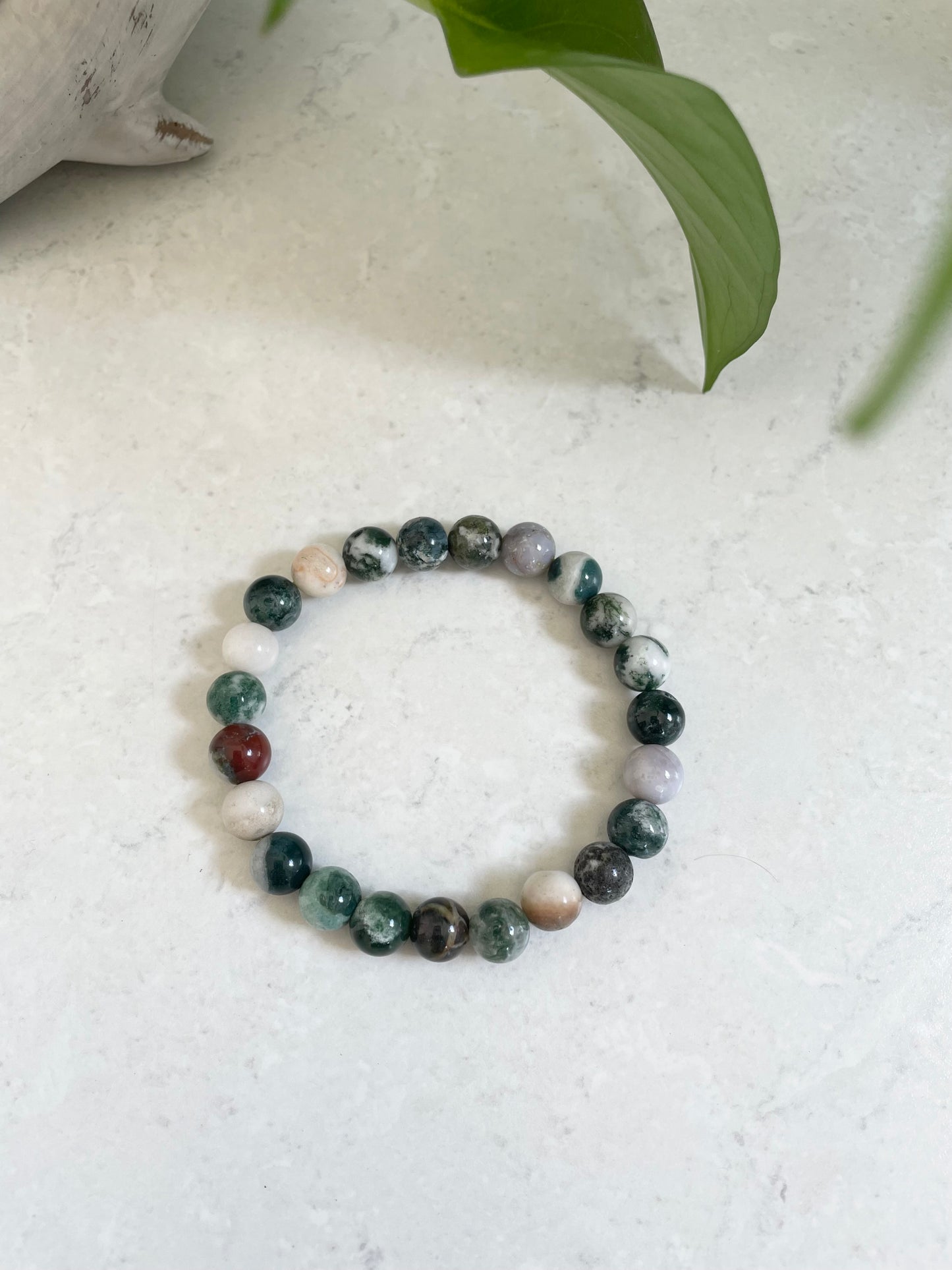 Tree Agate Healing Bracelet