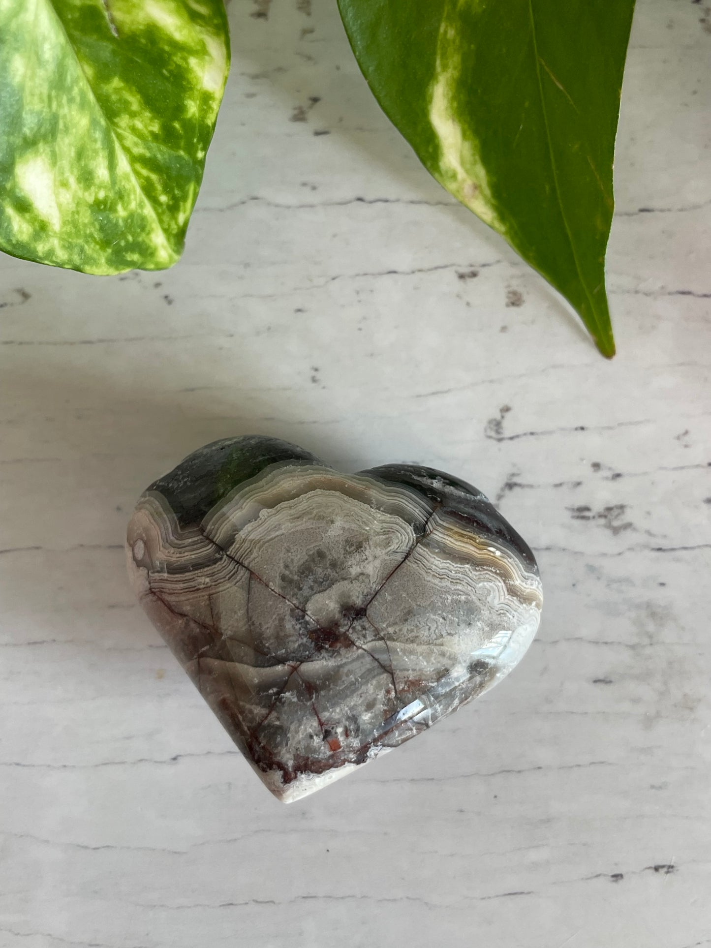 Mexican Sardonyx Heart