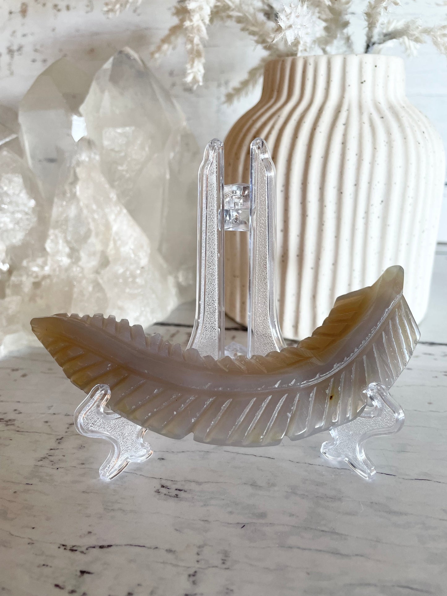 Agate feather