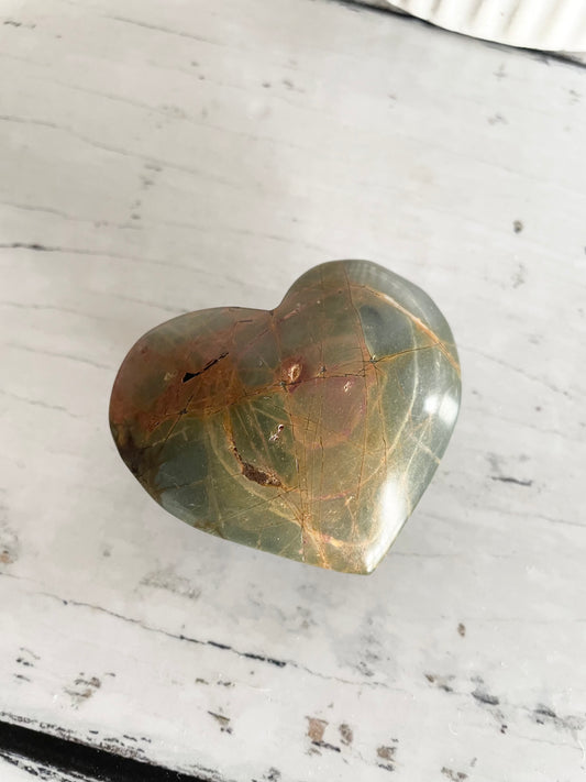 Cherry Creek Jasper Heart