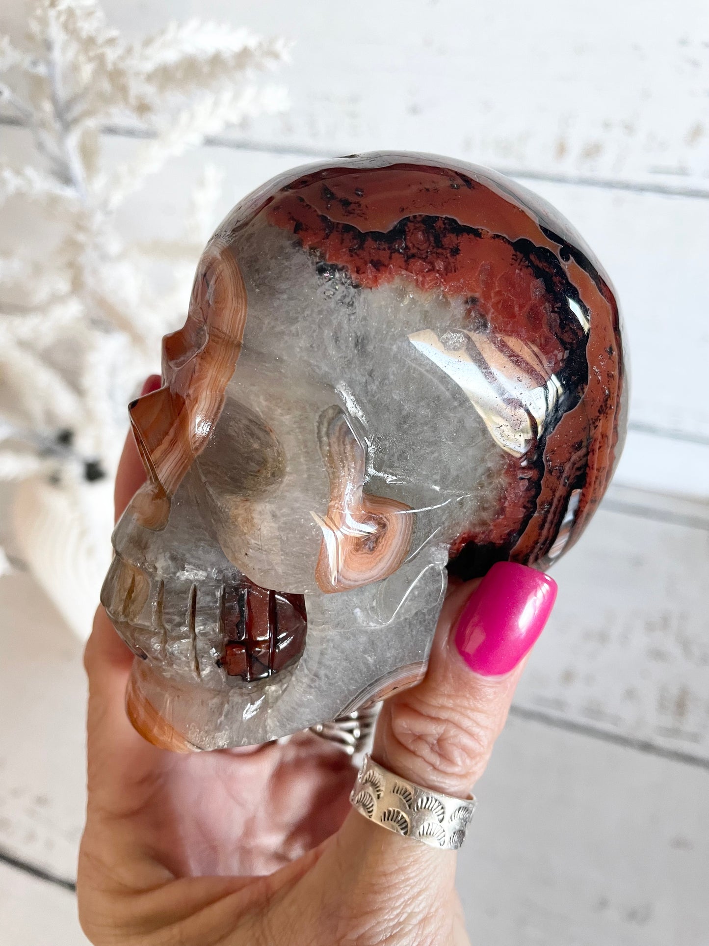 Sardonyx Skull