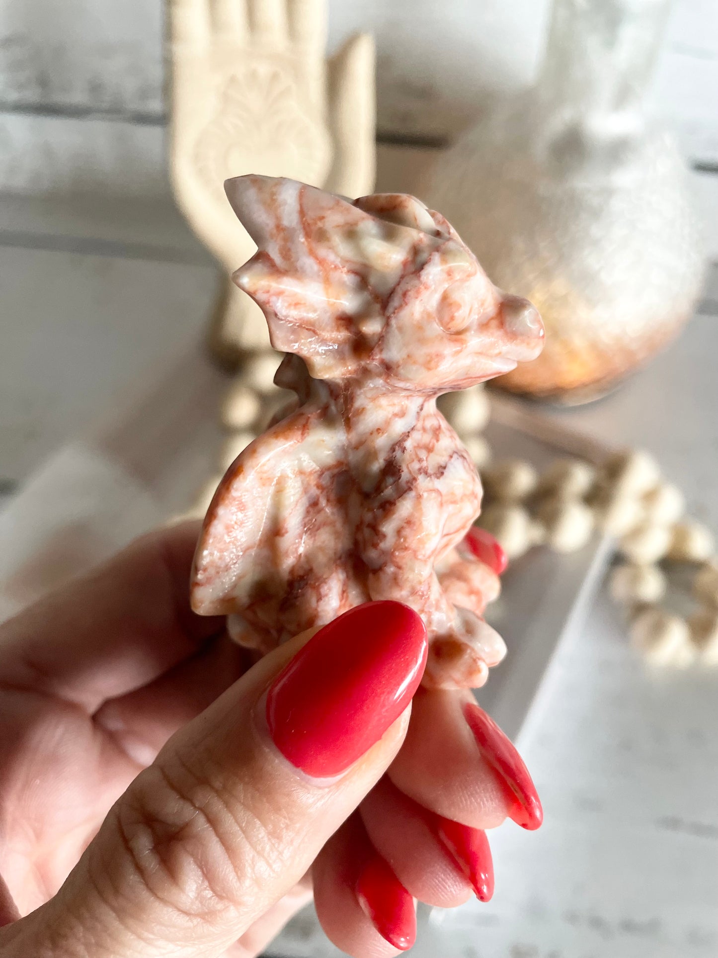 Vein Jasper Dragon