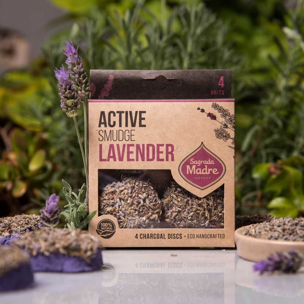 Smudge Charcoal Disks~ Lavender