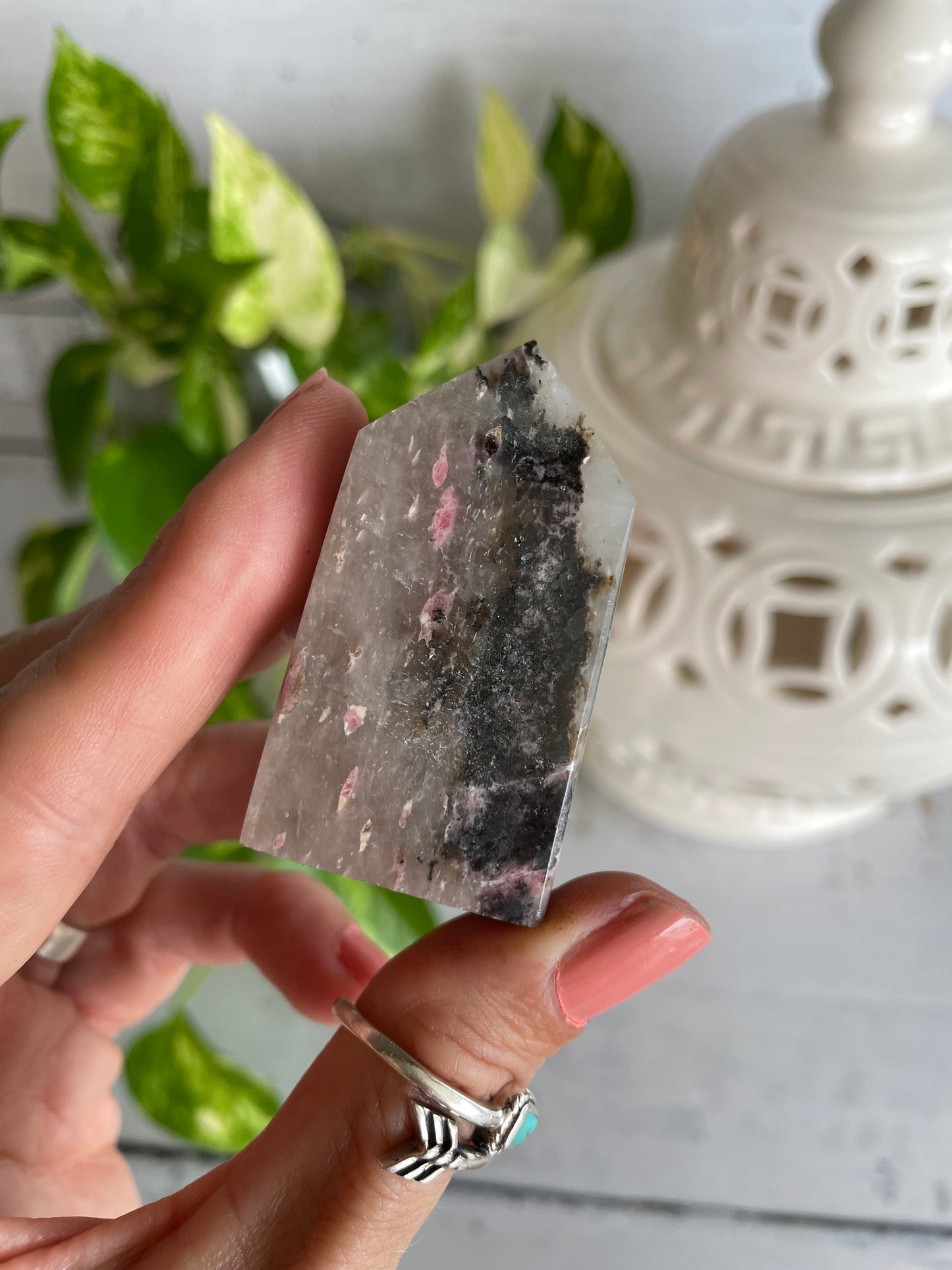 Rhodonite Obelisk