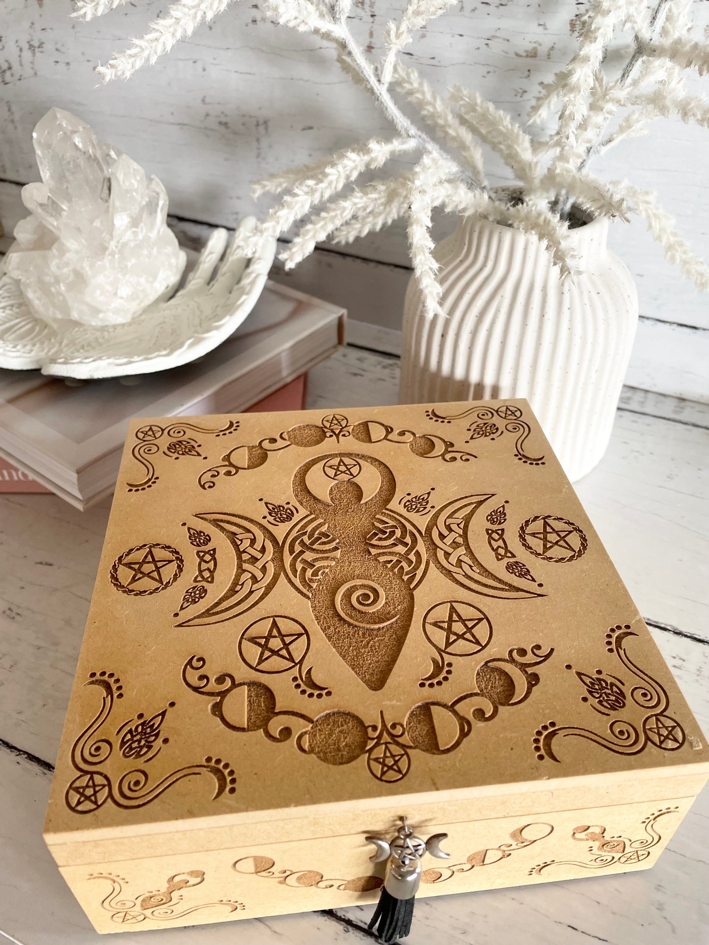 Moon Goddess Trinket Box