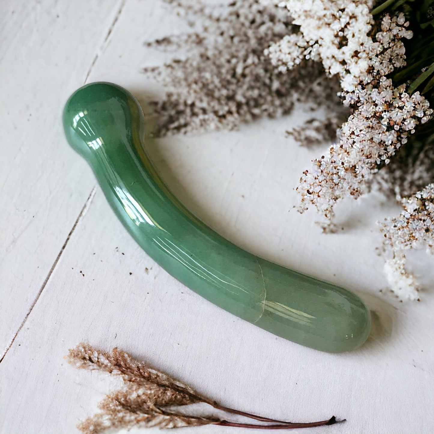 Shakti Wand ~ Green Aventurine