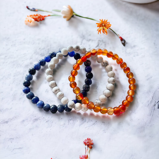 COLLECTION Trio ~ MINDFULNESS Healing Bracelets set of 3©️