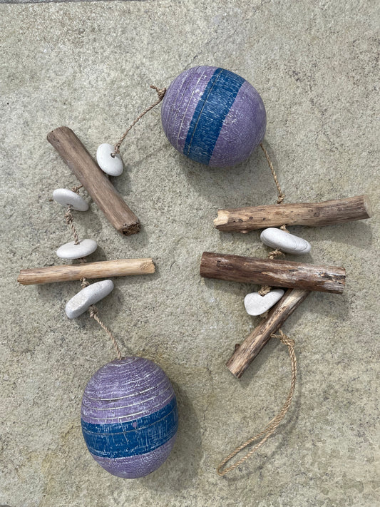 Driftwood Coastal Hanging ~ Buoy