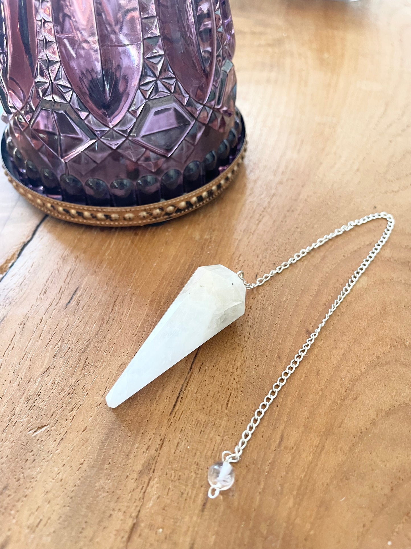 Pendulum ~ Rainbow Moonstone