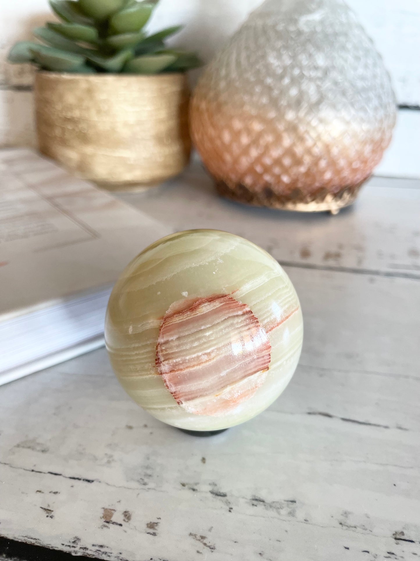 Afghanistan Jade Sphere includes holder