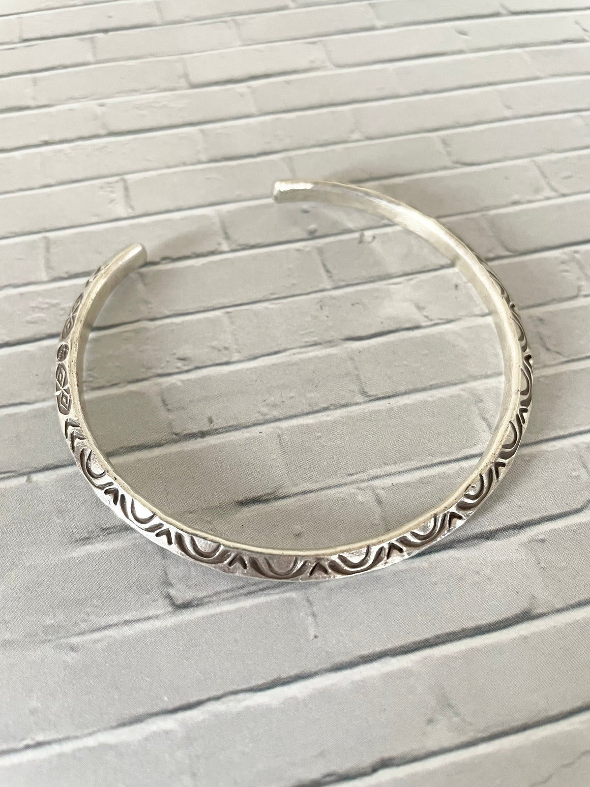 Patina Tribal Silver cuff