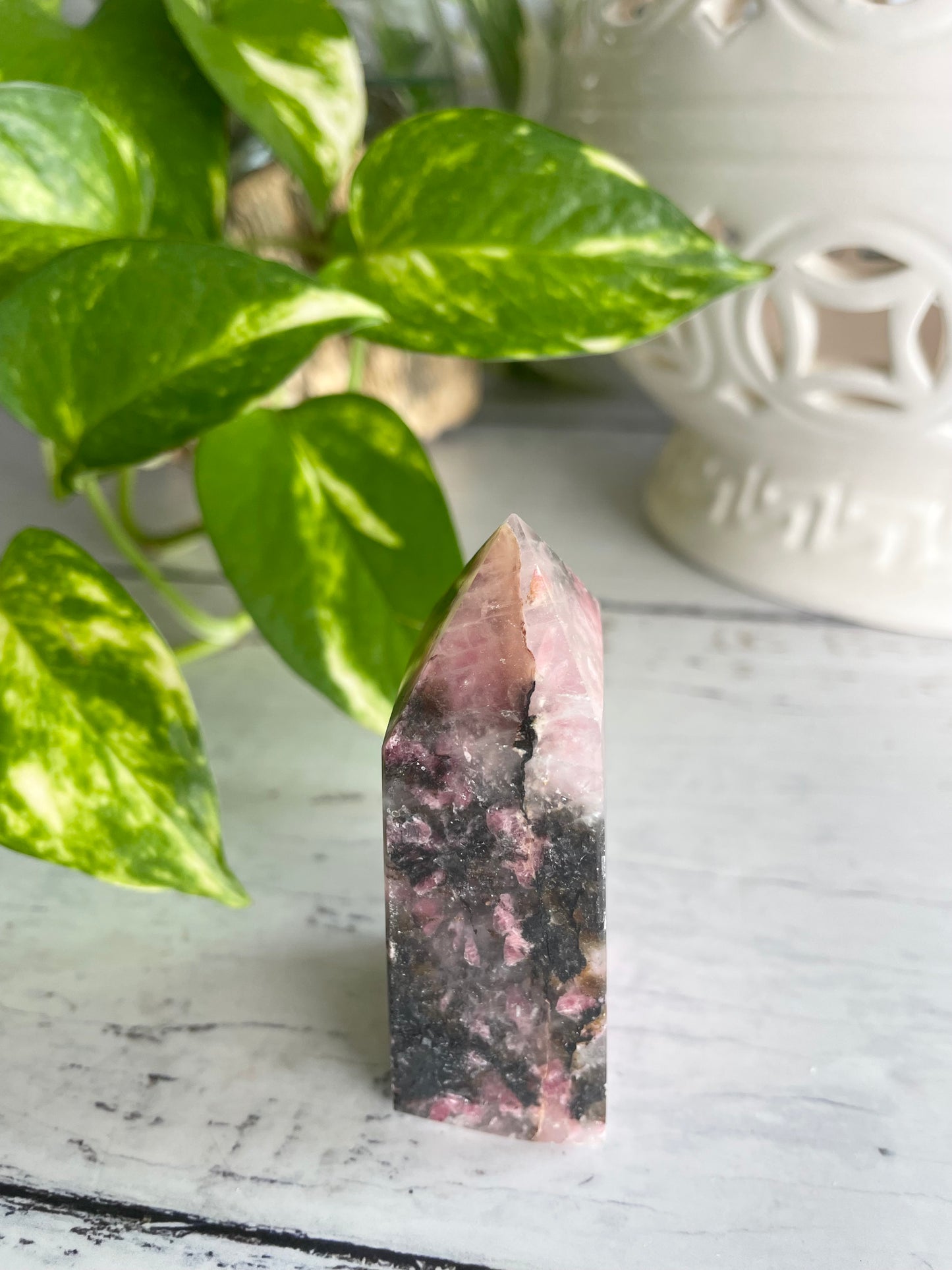 Rhodonite Obelisk