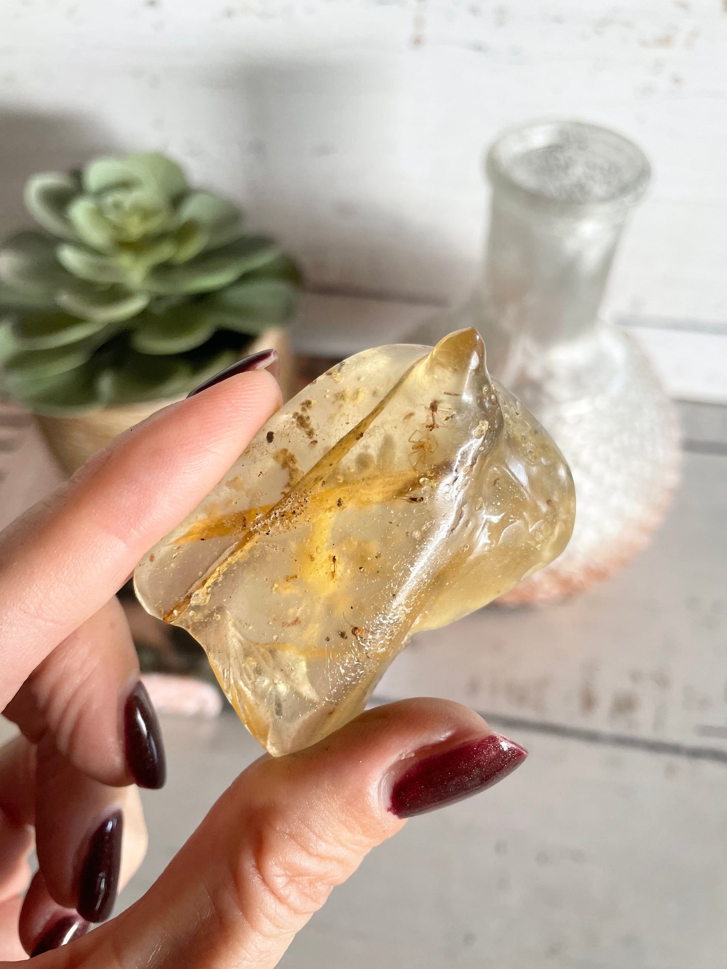Copal Fossil ~ (young amber)  Colombia