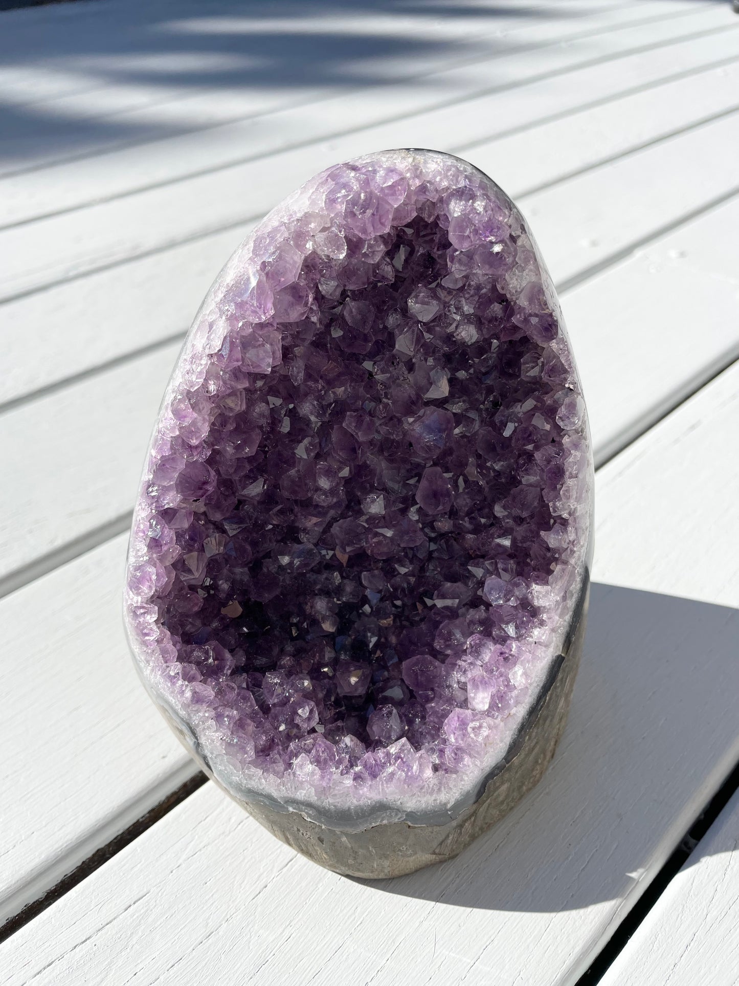 Amethyst Standing Cluster