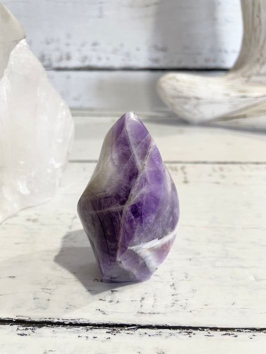 Chevron Dream Amethyst Flame