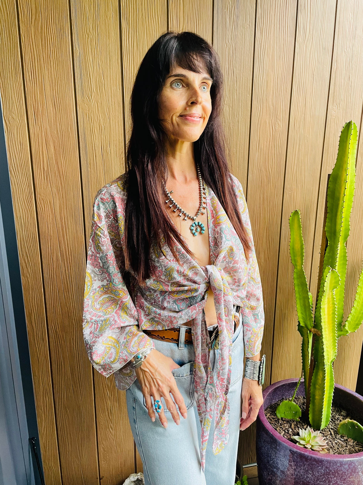 Sari long sleeve shirt