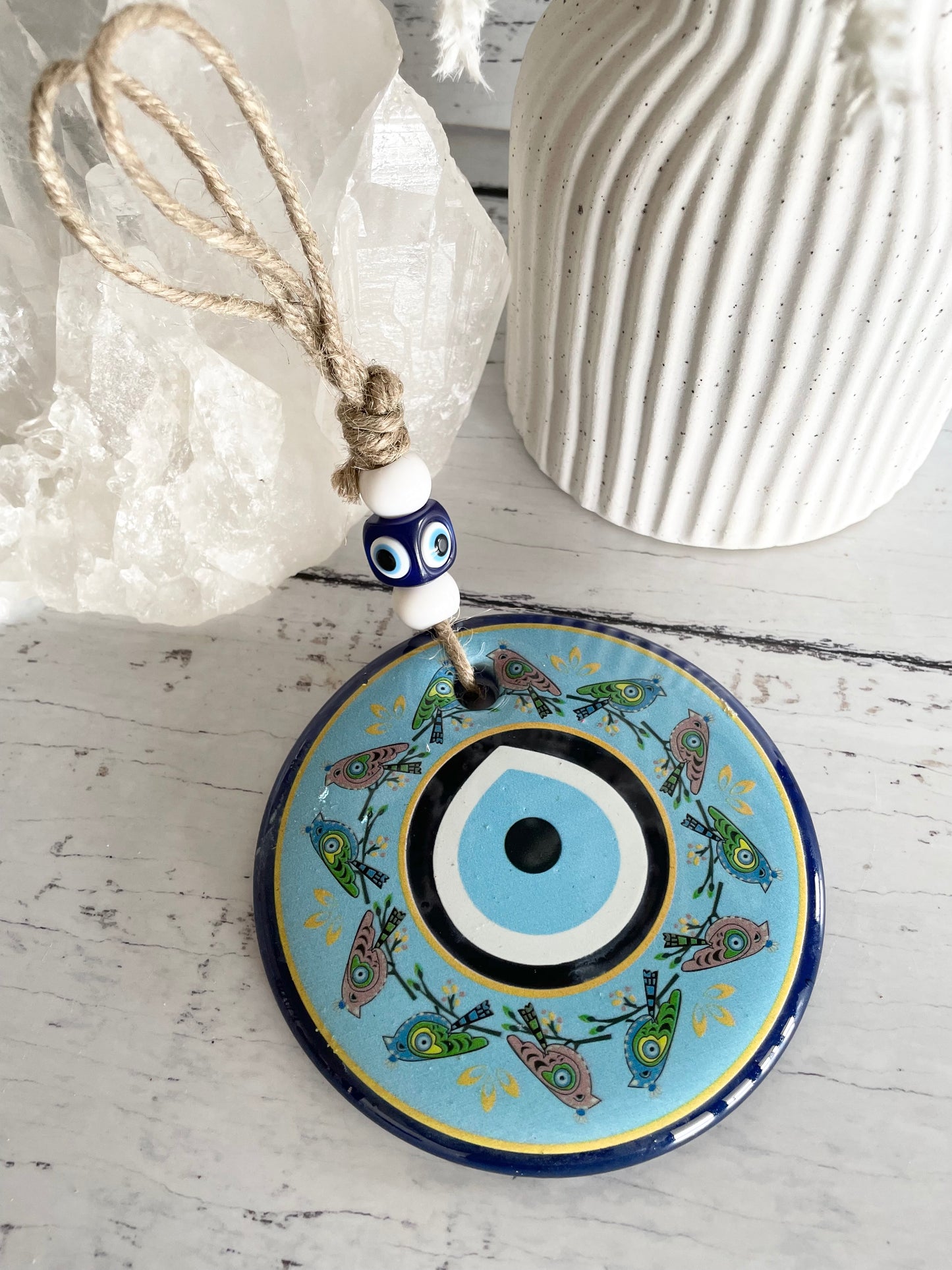 Evil Eye Hanging ~ Birds