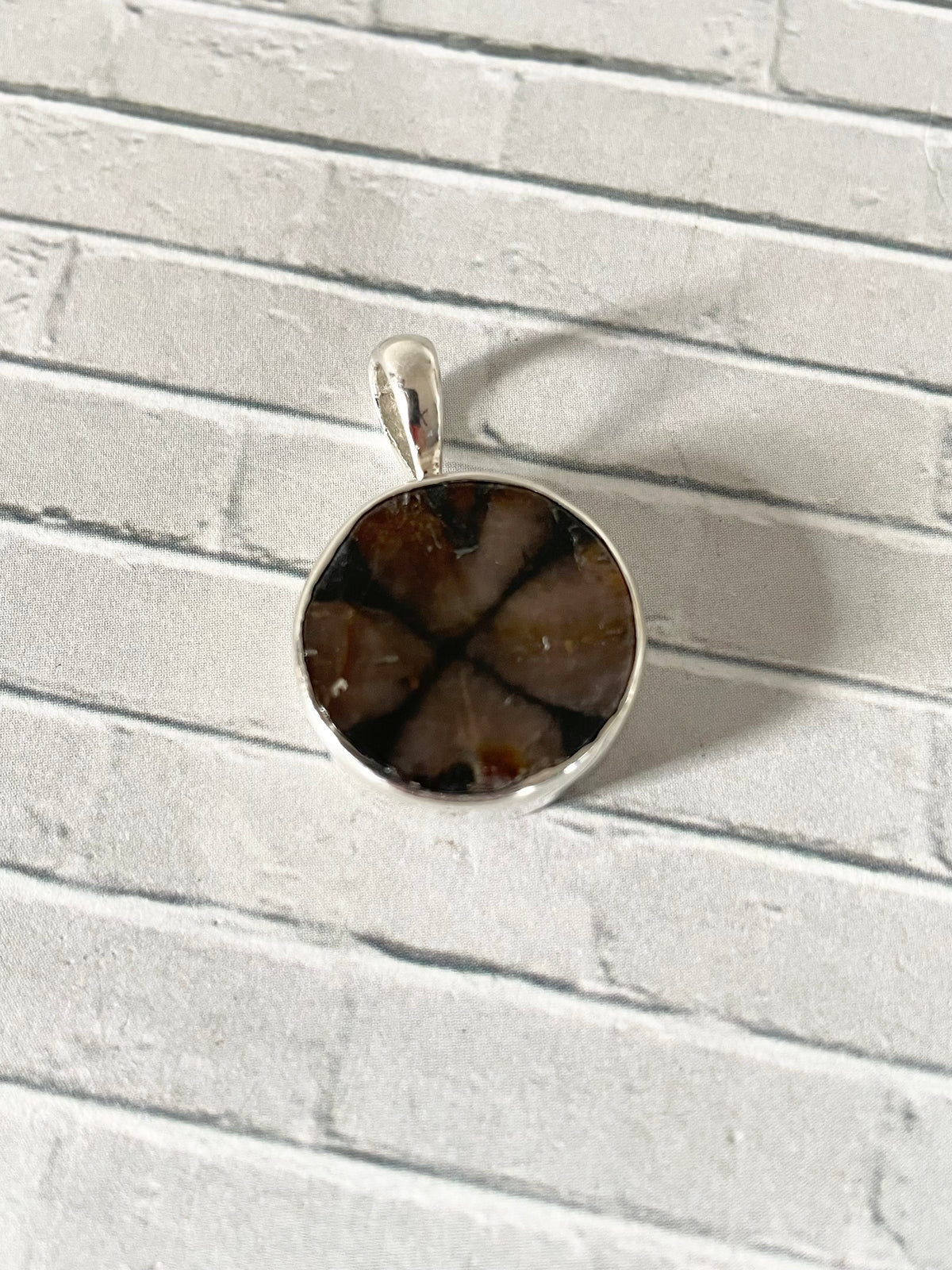 Chiastolite Pendant