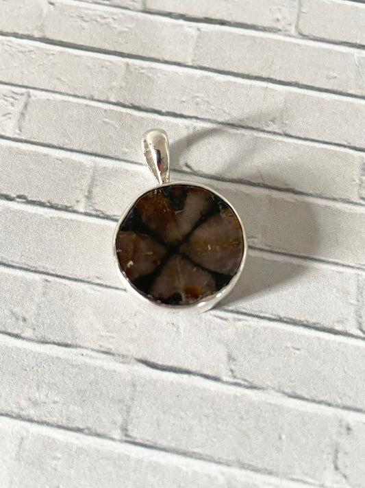 Chiastolite Pendant