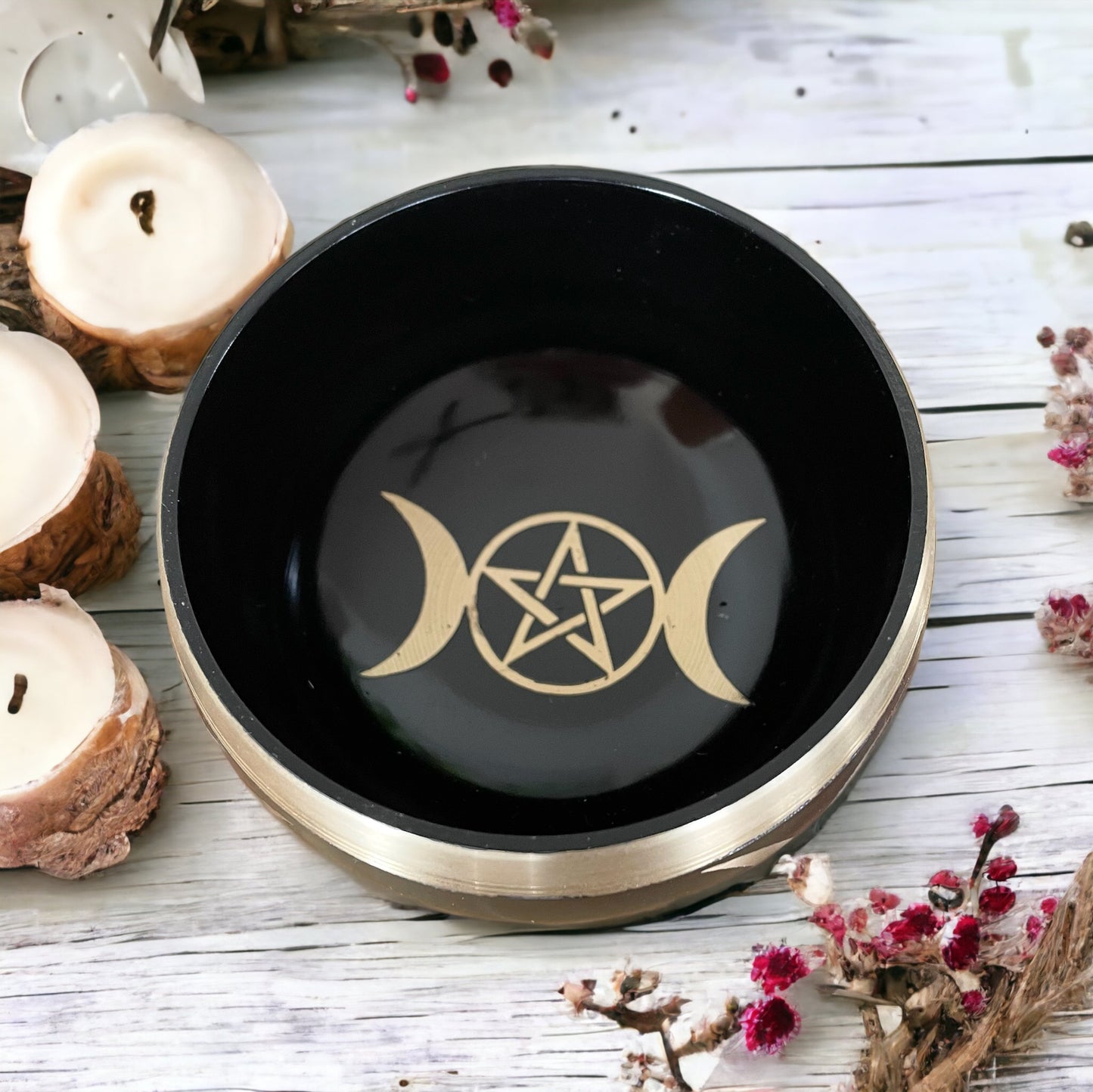 Singing Bowl ~ Triple Moon Phases