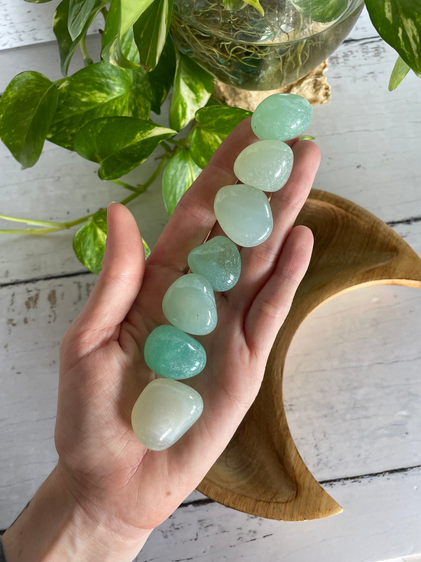 Green Onyx Tumble Stones