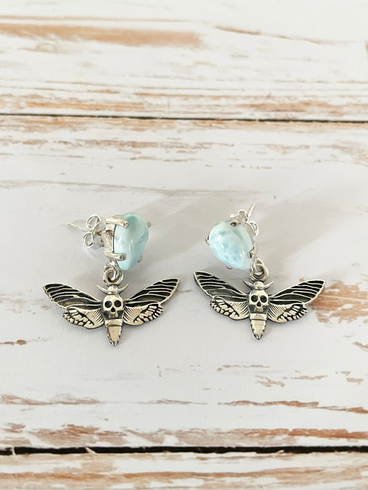 Larimar Studs