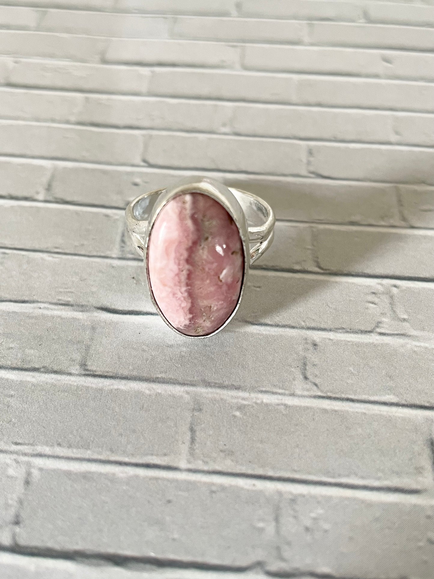 Rhodochrosite Ring  ~ size 8.5