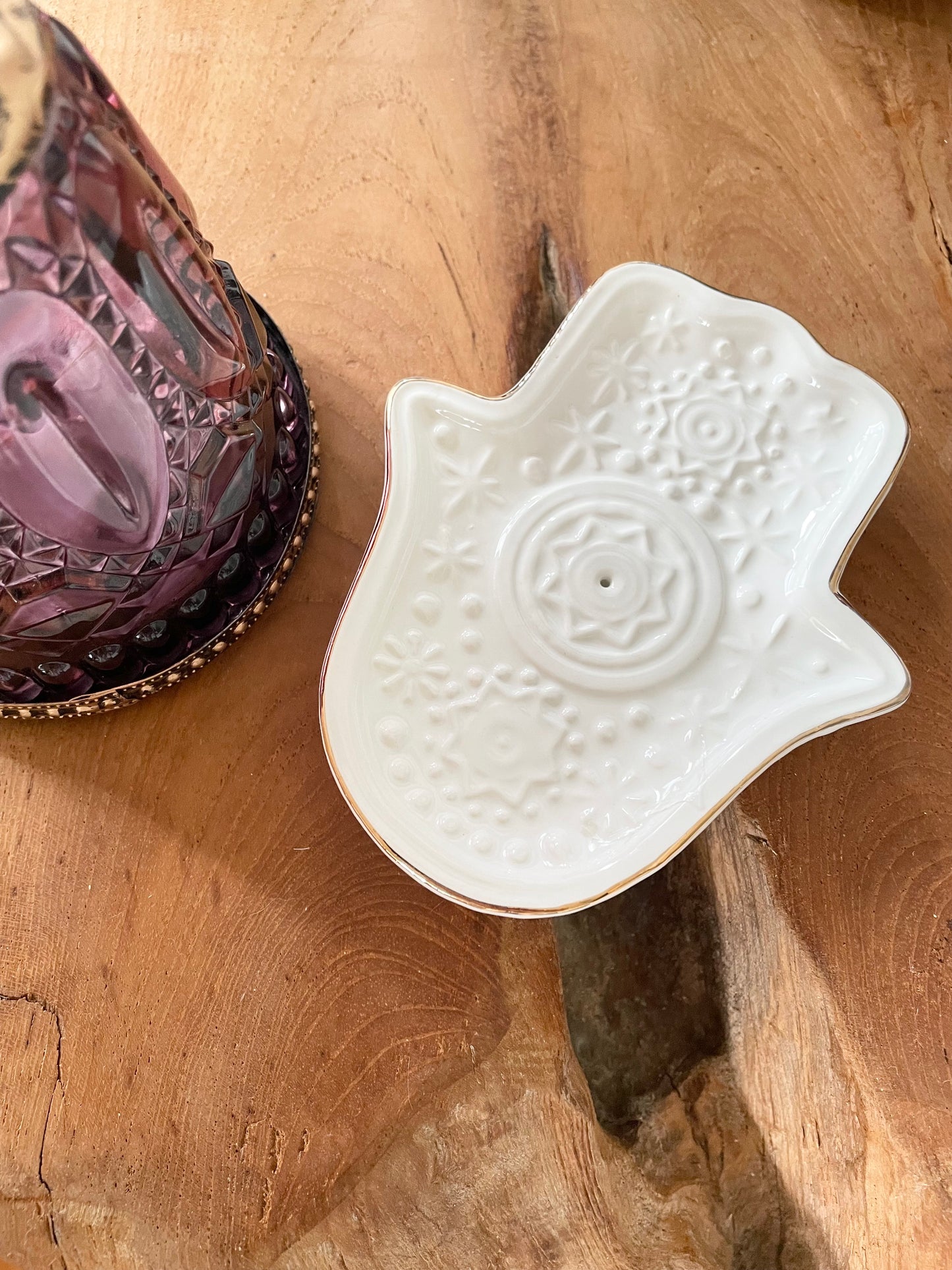 Incense Holder - Hamsa Hand