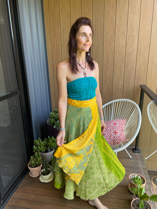 Sari Skirt 15