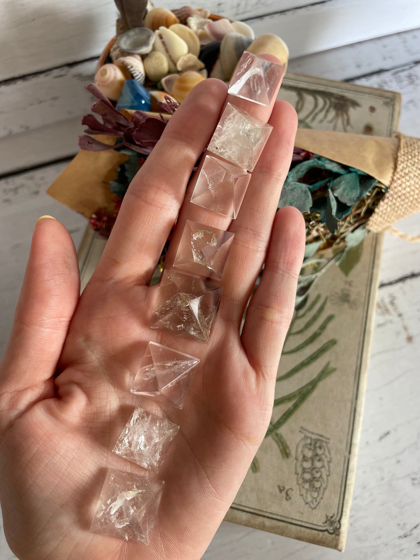 Intuitively Chosen ~ Clear Quartz Pyramid