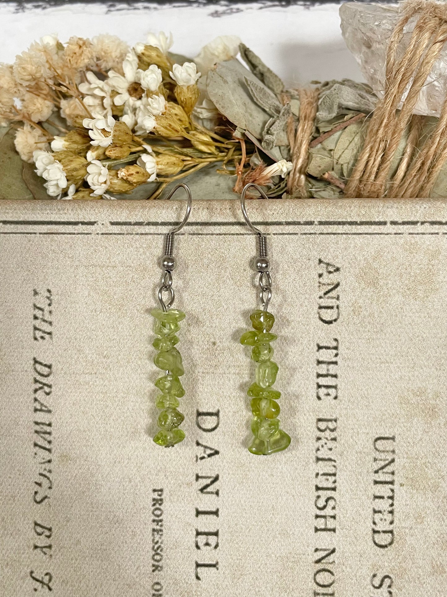 Peridot Dangles ~ Tranquility