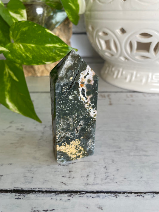 Ocean Jasper Obelisk