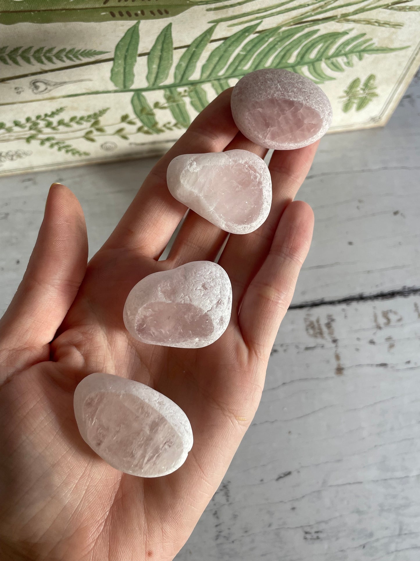 Seer Stone /Ema Egg ~ Rose Quartz